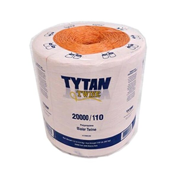Tytan International Tytan International PBT20110TOSTNBP 20;000 ft. Orange Baler Twine 181698 - main